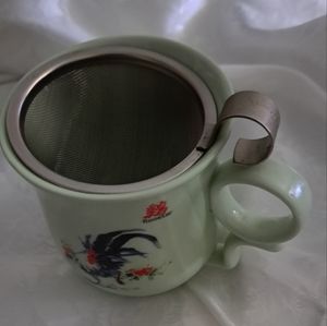 TEAOPIA TEA CUP EITH STRAINER